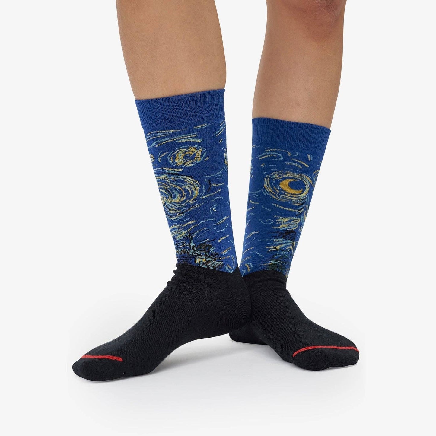 Vincent Van Gogh Starry Night Cotton Crew Socks
