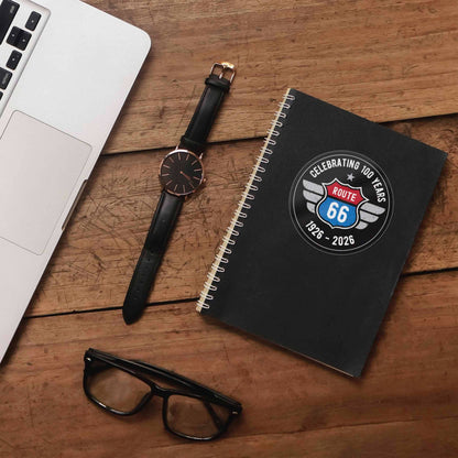 100th Anniversary Route 66 Sticker - Retro Road Trip Decal