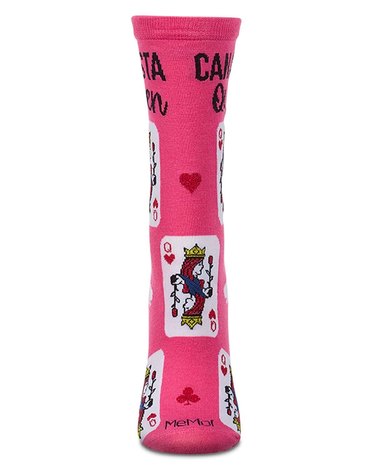 Canasta Queen Ladies Bamboo Crew Socks