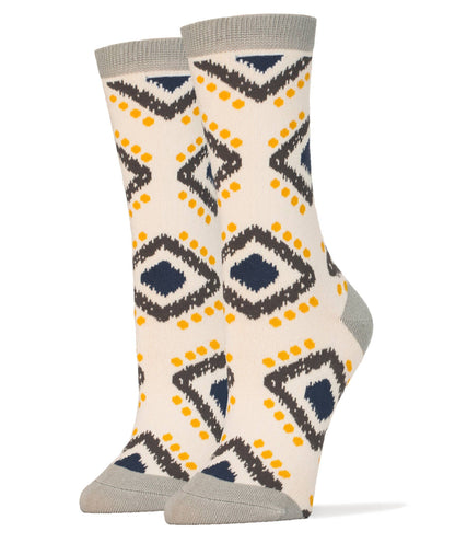 FROSTY TIME WOMEN'S COTTON CREW SOCKS