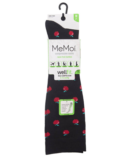 Apples Bamboo Compression Socks