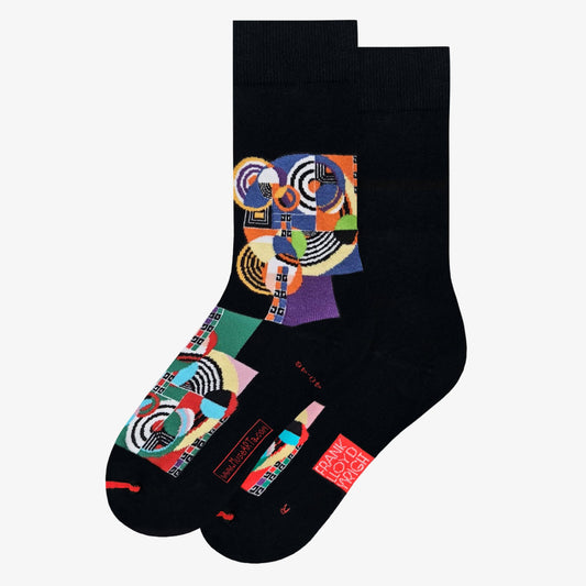 Frank Lloyd Wright  Hoffman House Rug Cotton Crew Socks