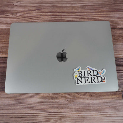 Bird Nerd Birding Sticker - Cute Birdwatcher gift