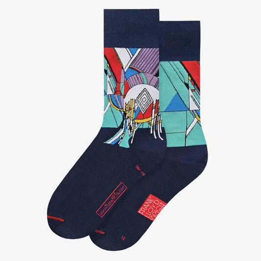 Frank Lloyd Wright  Frozen Spheres Cotton Crew Socks