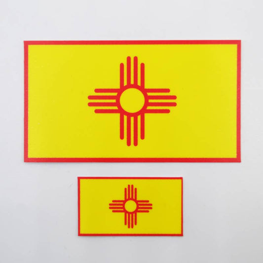 Zia Yellow Flag – Sticker
