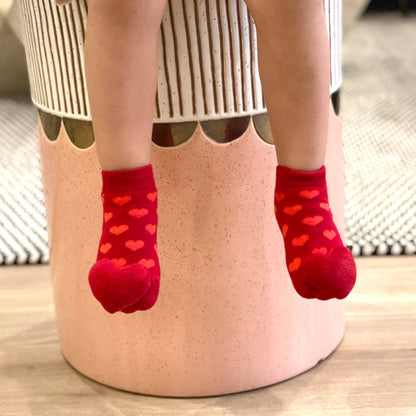 Baby Love Heart Boogie Toes Rattle Socks