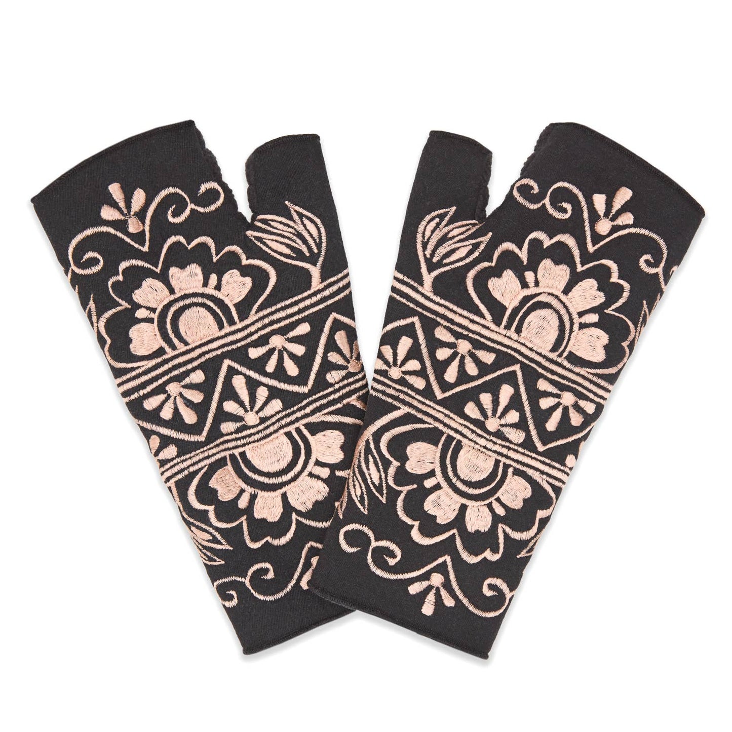 Lawsone Peat Fingerless Fleece Gloves | Knit Gloves