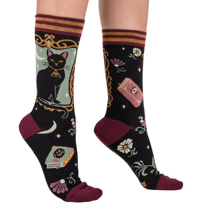 Duchess Shadowfloof's Mew World Order Crew Socks
