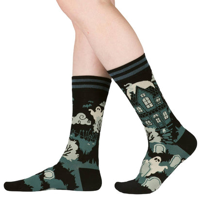 Dead End Manor Crew Socks