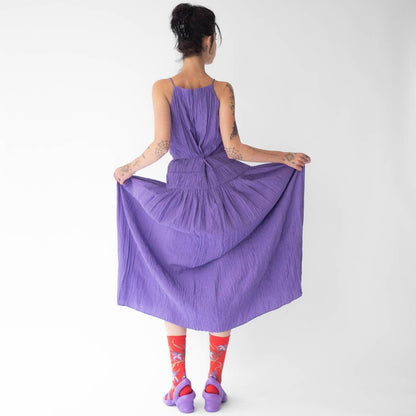 Red Iris Sock