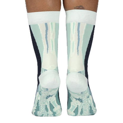 Skeletoes X-ray Crew Socks | Halloween Skeleton