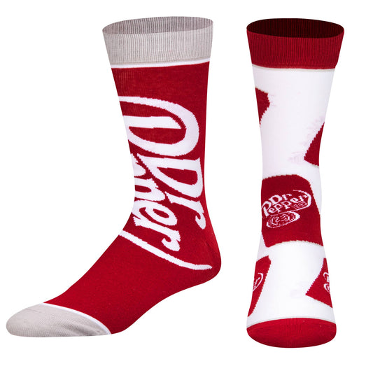 DR PEPPER SPLIT CREW SOCKS