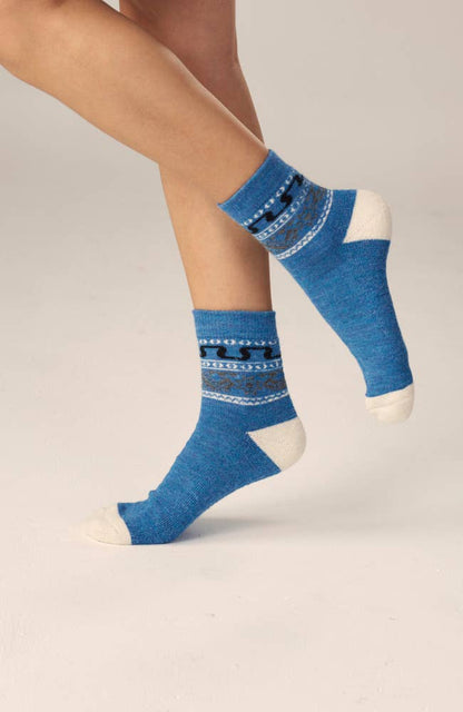 Alpaca Socks | Full Cushion | Ankle Socks | Southwest