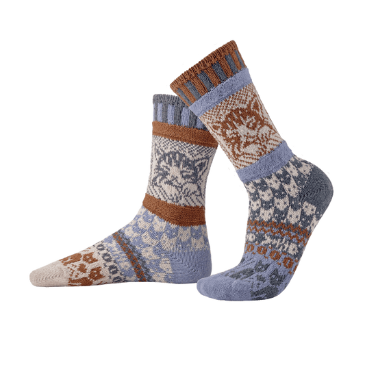 Cat Cotton Crew Socks
