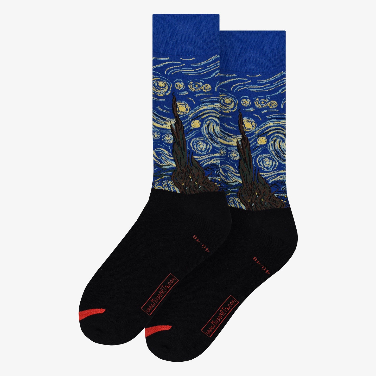 Vincent Van Gogh Starry Night Cotton Crew Socks