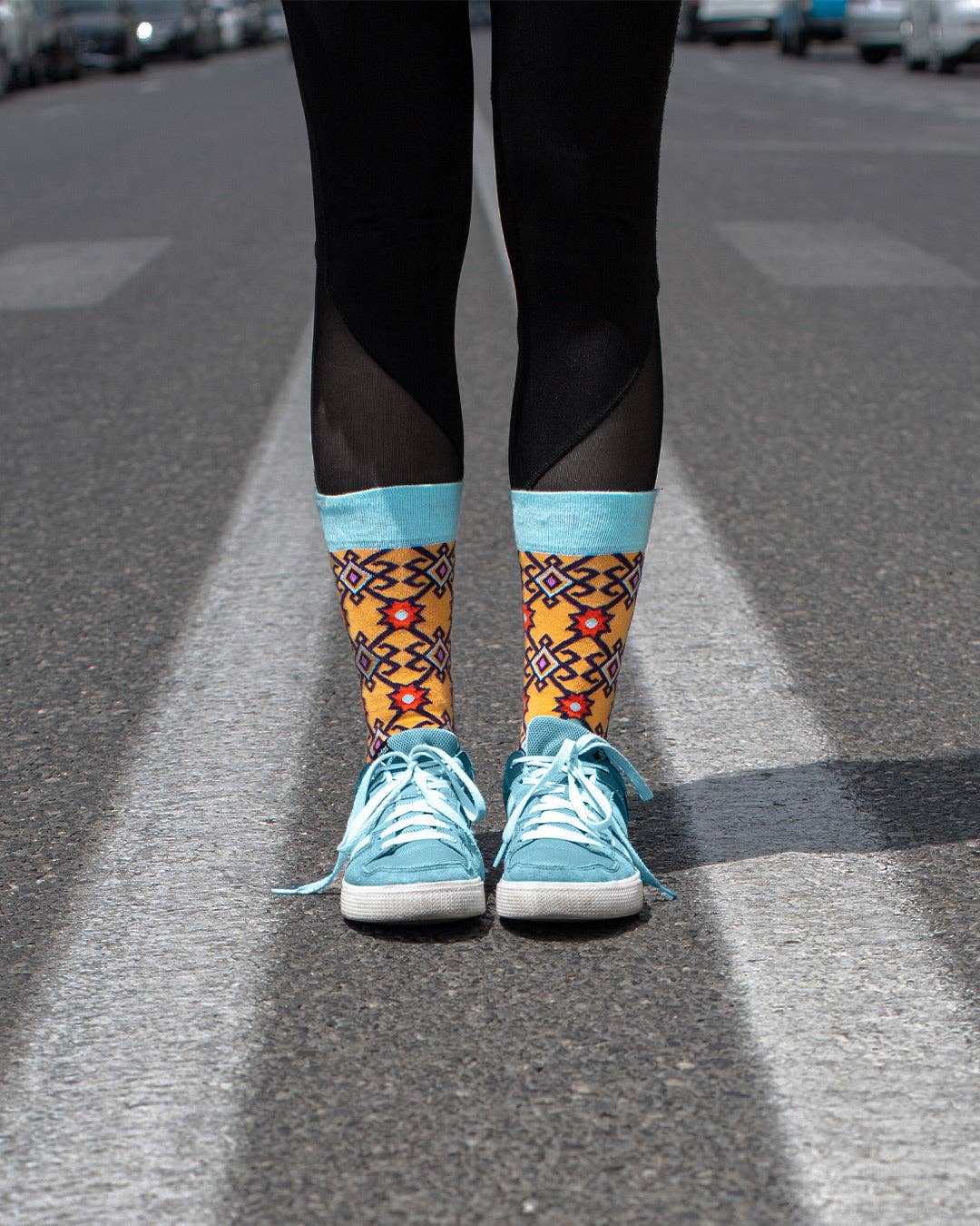 Saf Designer Crew Socks