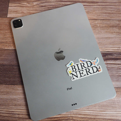 Bird Nerd Birding Sticker - Cute Birdwatcher gift