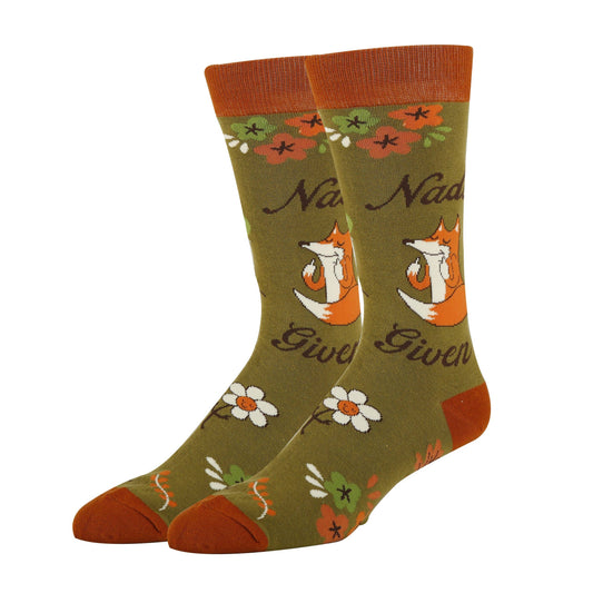 NADA FOX GIVEN MEN'S CREW SOCKS