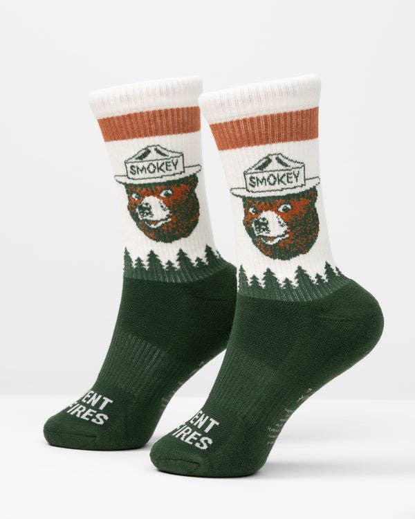 Smokey Unisex Cotton Athletic Crew Socks