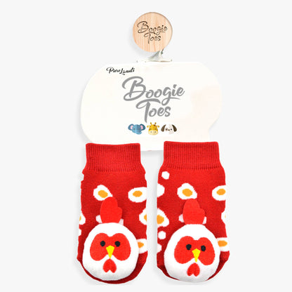 Chicken Boogie Toes Rattle Socks