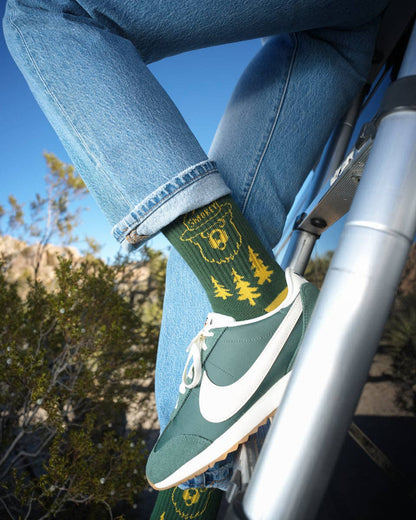 Smokey Emblem Unisex Athletic Crew Socks