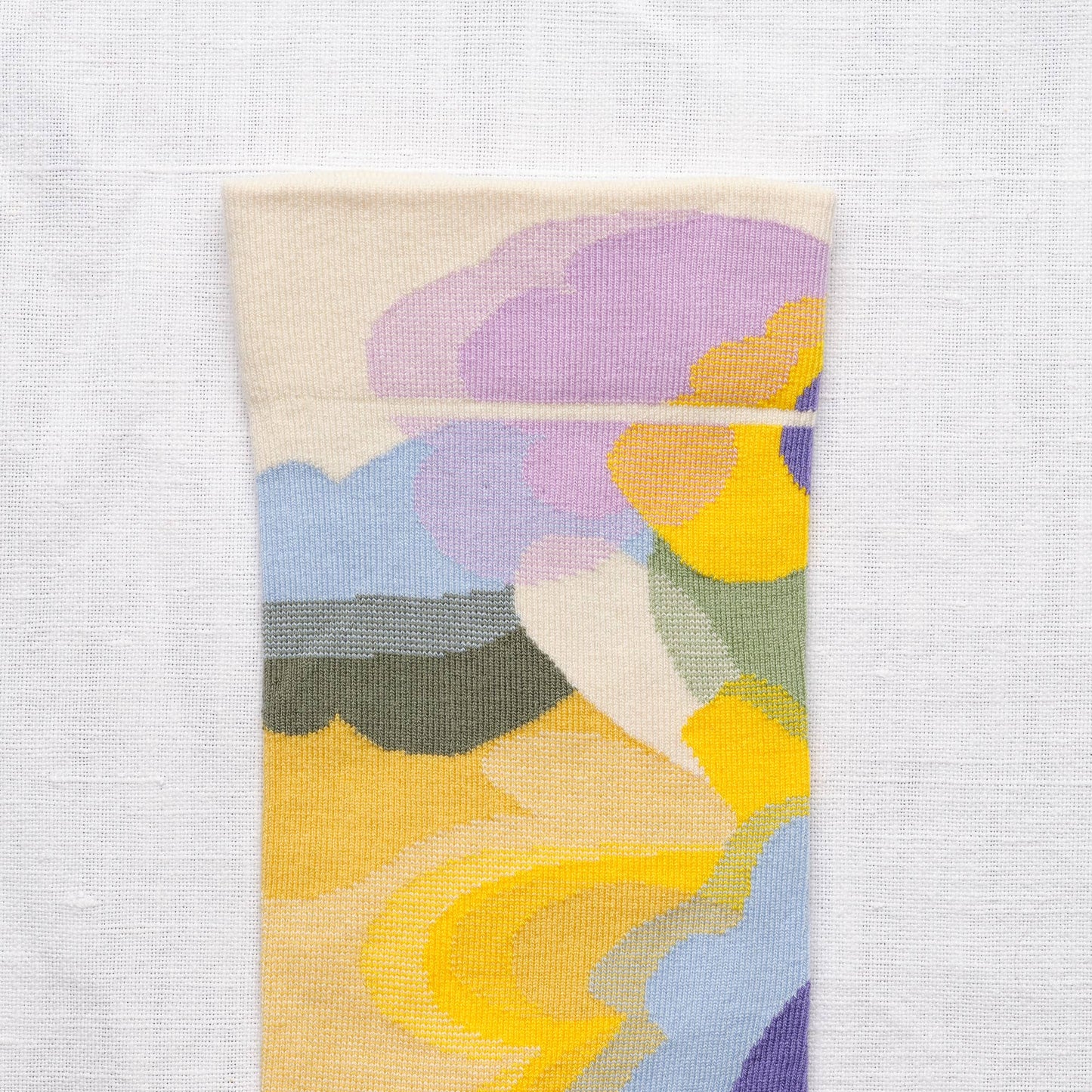 Abstract Natural Sock