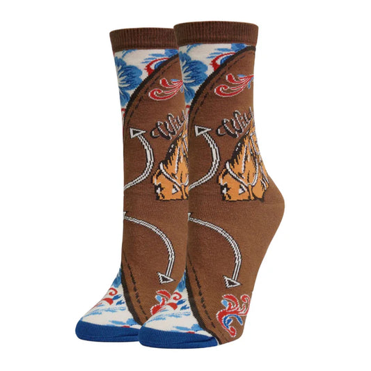 URBAN COWGIRL WOMEN'S CREW SOCKS