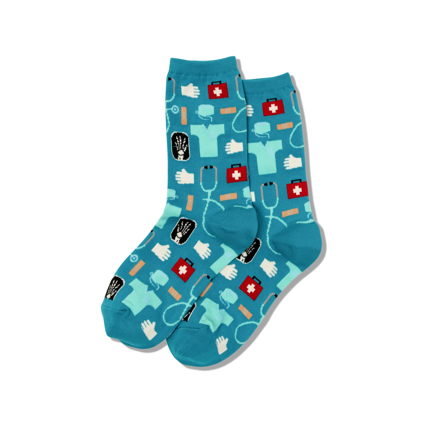 WOMEN'S MEDICAL COTTON CREW SOCKS