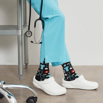 WOMEN'S MEDICAL COTTON CREW SOCKS