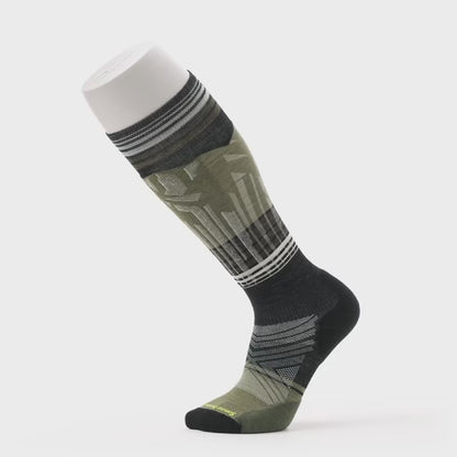 Ski Summit Shot Over The Calf Socks