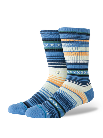 CURREN ST UNISEX CREW COTTON SOCKS