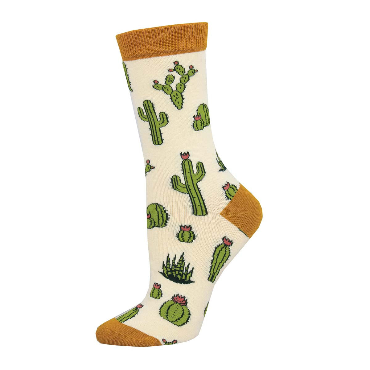 KING CACTUS WOMEN'S BAMBOO CREW