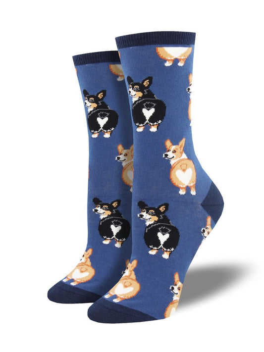 CORGI BUTT WOMEN'S CREW