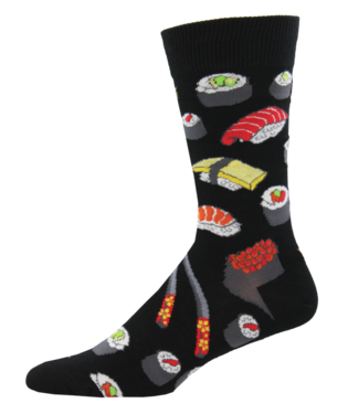 Sushi Men's Cotton Crew Socks